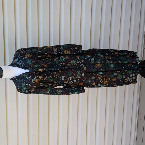 BURBERRY 100% SILK FLORAL DRESS - Picture 4 of 11